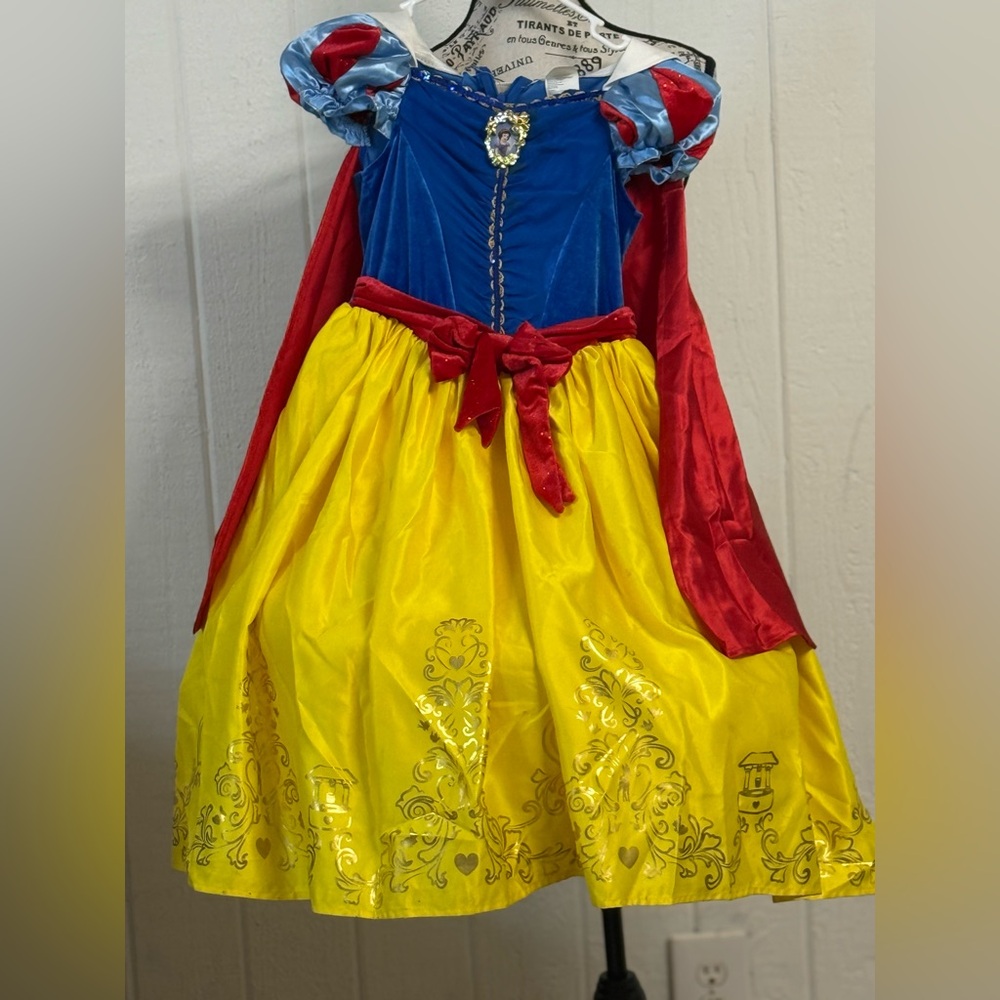 Kids Princess Costume - Blue, Yellow, Red